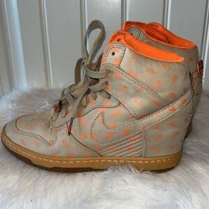 Women Black History Month Serena Williams Nike Dunk Sky Cloth Wedge Sneaker 6.5